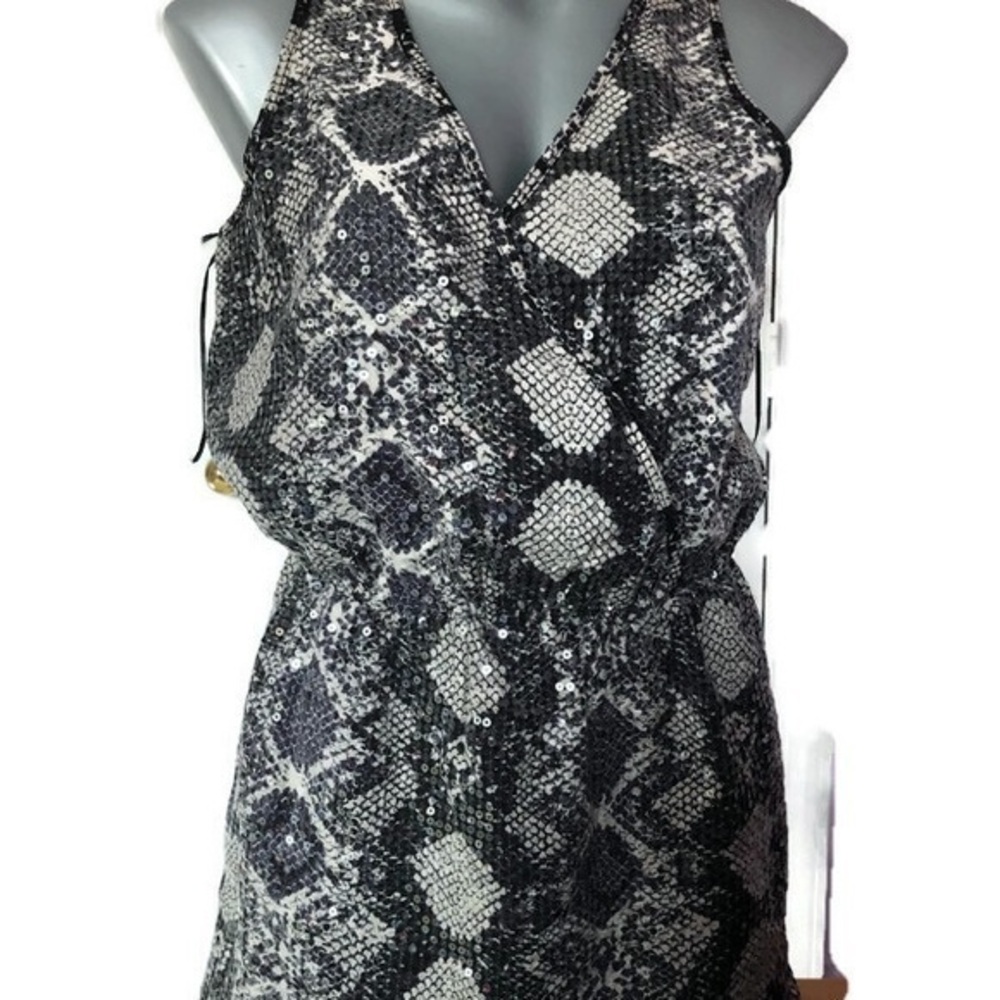 Romeo and Juliet Couture sequined dress